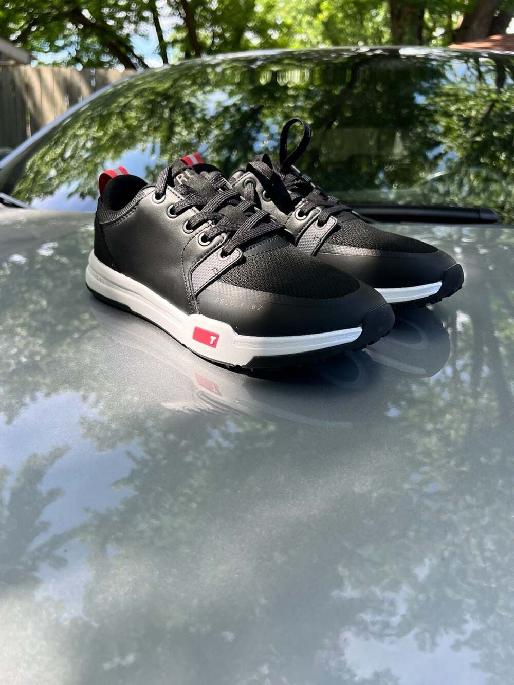 True Linkswear Wanderlux Golf Shoes Black Size 7 Mens Size 8.5 Womens